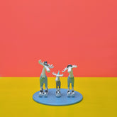 European Resin Deer Decor Sculpture (Set of 3) - waseeh.com